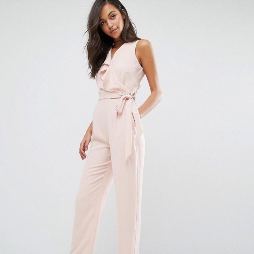 Peach Miss Selfridge Jumpsuit